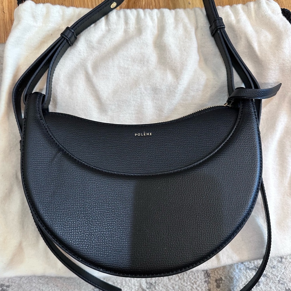 Polene Numero Dix Black Bag